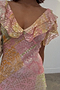Pink Boho Mini Tilda Dress