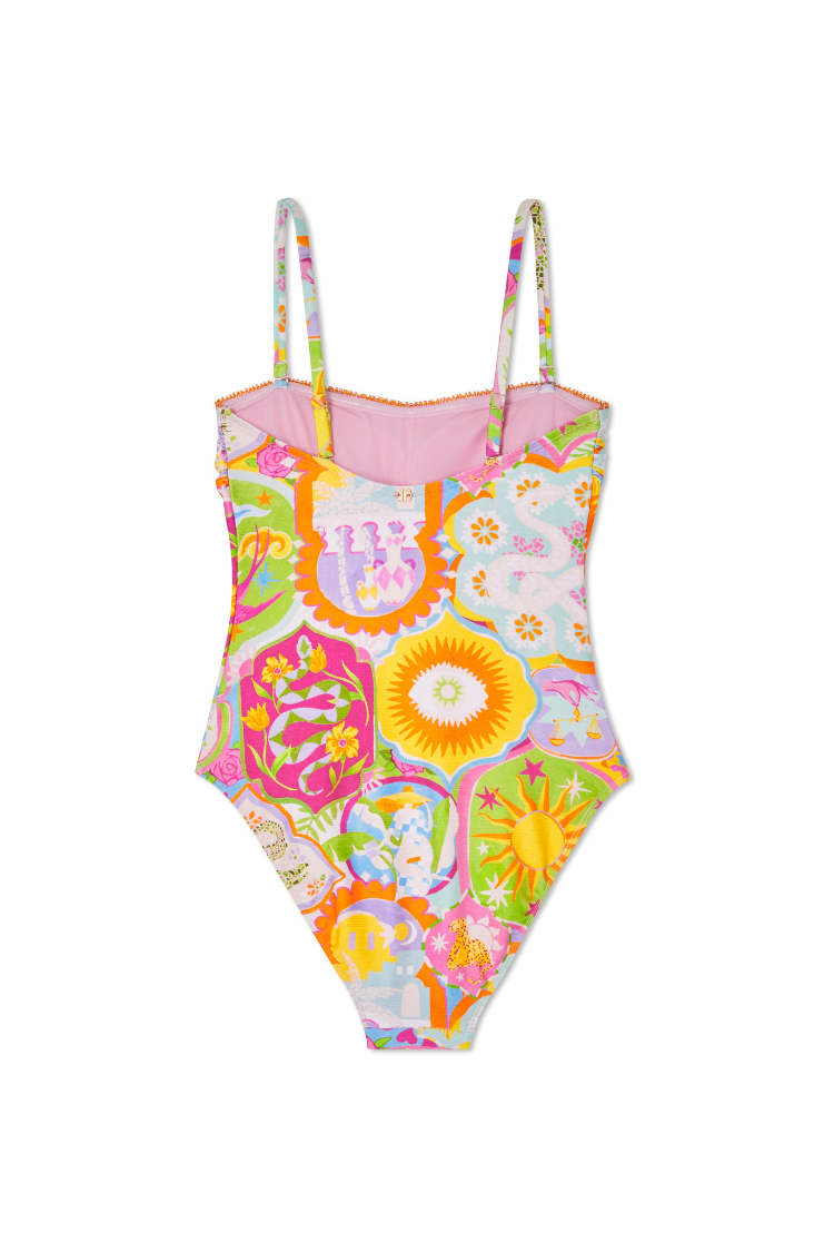 Bright Mosaic Swimsuit