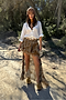 Brown Bandana Cassie Skirt