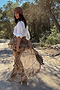 Brown Bandana Cassie Skirt