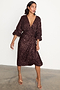 Chocolate Sequin Vienna Dress Petite