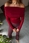 Burgundy Diaz Top