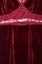 Burgundy Velvet Mimi Dress Petite