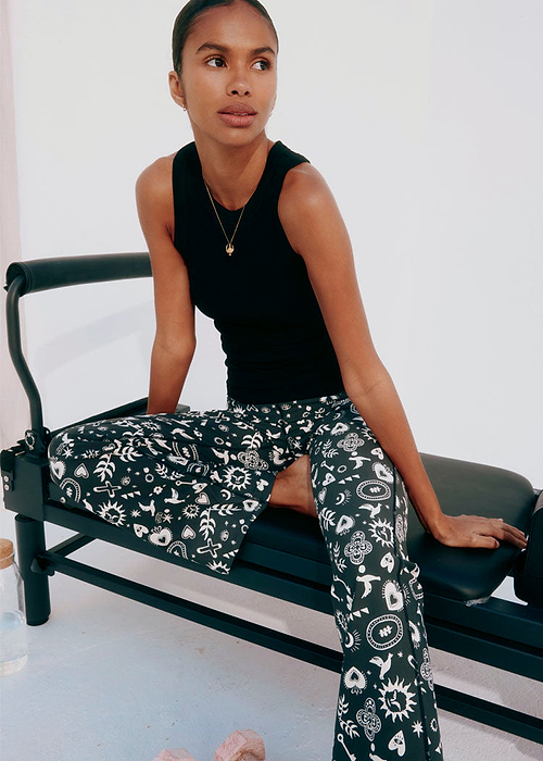 Hope Charcoal Flare Leggings