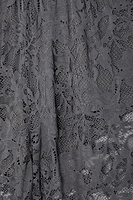 Thumbnail for Charcoal Lace Diva Trousers