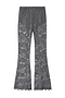 Charcoal Lace Trousers Petite
