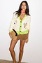 Cream Charms Forrest Cardigan