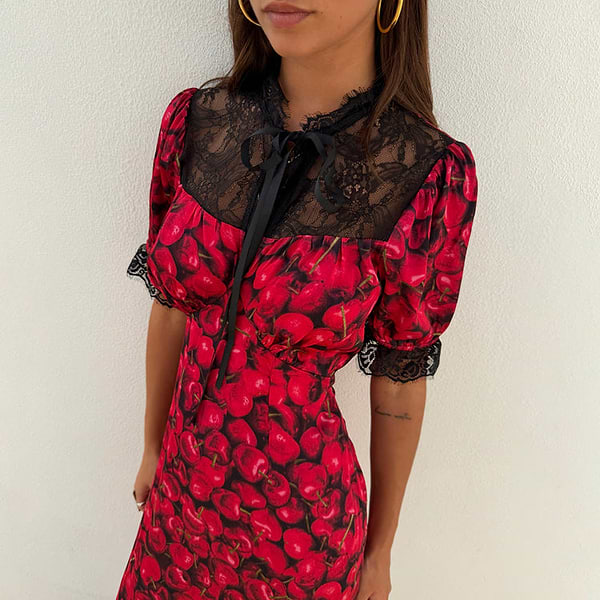 never fully dressed lace dress Never Fully Dressed - Black Lace Marrakesh Dress