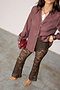 Chocolate Lace Diva Trousers Petite