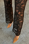 Chocolate Lace Diva Trousers Petite