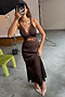Chocolate Mimi Dress