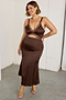 Chocolate Mimi Dress