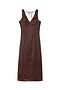 Chocolate Beaded Allegra Dress