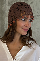 Thumbnail for Chocolate Crochet Beanie