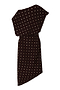 Black Plisse Desiree Dress