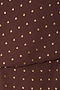 Chocolate Plisse Desiree Dress