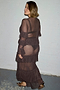 Chocolate Felicity Dress