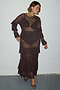 Chocolate Felicity Dress