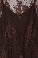 Thumbnail for Chocolate Lace Tilly Dress