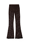 Chocolate Lace Diva Trousers Petite