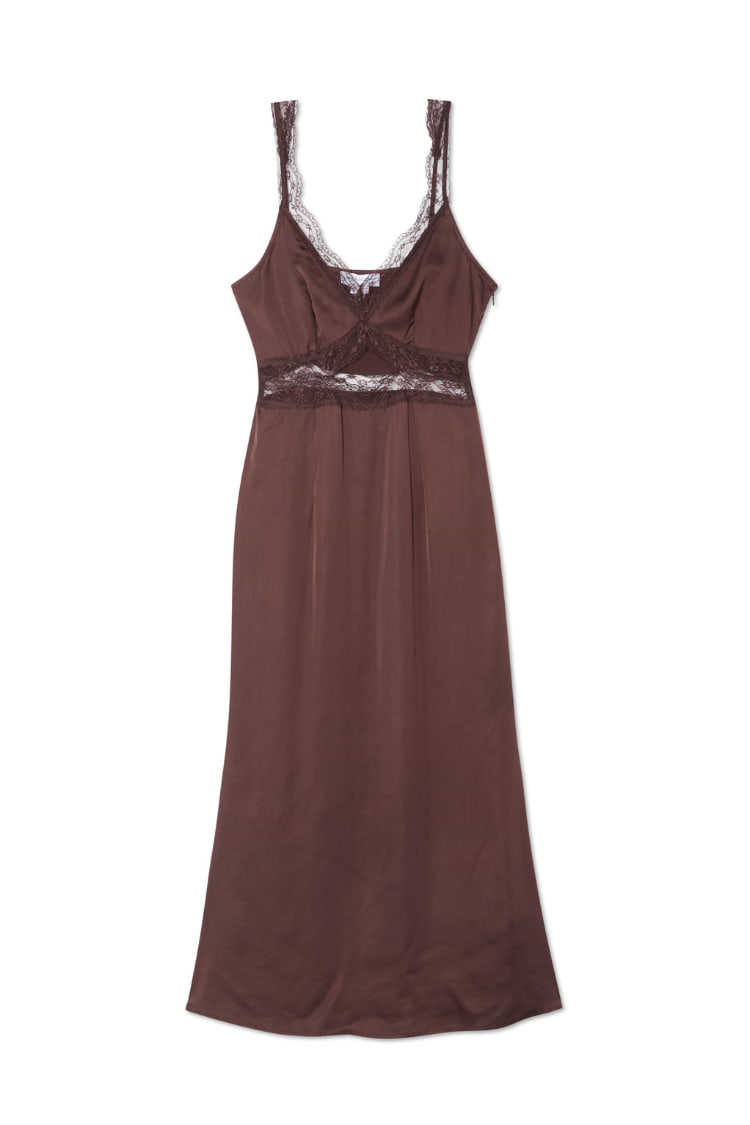 Chocolate Mimi Dress