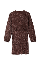 Thumbnail for Chocolate Sequin Mini Vienna Dress