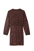 Thumbnail for Chocolate Sequin Mini Vienna Dress Petite