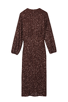 Thumbnail for Chocolate Sequin Vienna Dress Petite