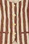 Chocolate Stripe Waistcoat