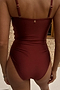Chocolate Sun Bandeau Swimsuit