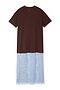 Chocolate Cara T Shirt Dress