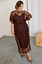 Chocolate Lace Tilly Dress