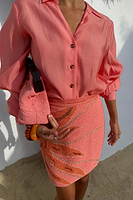 Thumbnail for caption_Model is 5ft7” and wears UK size 10/ US 6