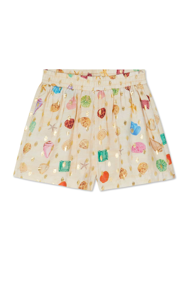 Cream Shell Elissa Shorts