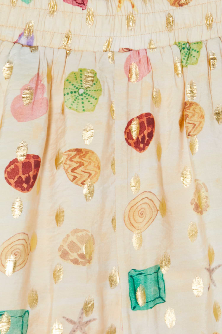 Cream Shell Elissa Shorts