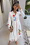 Cream Enchanted Shirt Dress