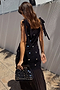 Black Crochet Alicia Dress