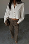 White Cropped Cotton Miley Shirt