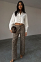 White Cropped Cotton Miley Shirt