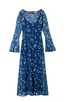 Thumbnail for Denim Deloris Mesh Dress