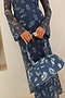Denim Deloris Baguette Bag