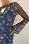 Denim Deloris Mesh Dress