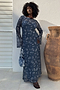 Denim Deloris Mesh Dress