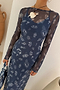 Denim Deloris Mesh Dress