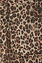 Leopard Lucia Scallop Pocket Long Shorts