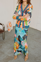Thumbnail for caption_Model wears Balearic Dorris Skirt  in UK size 8/ US 4