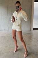 Thumbnail for caption_Model is 5ft7” and wears UK size 8/ US 4