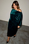 Emerald Velvet Tilly Dress