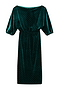 Emerald Velvet Tilly Dress Petite