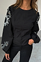 Black Enchanted Lillie Top